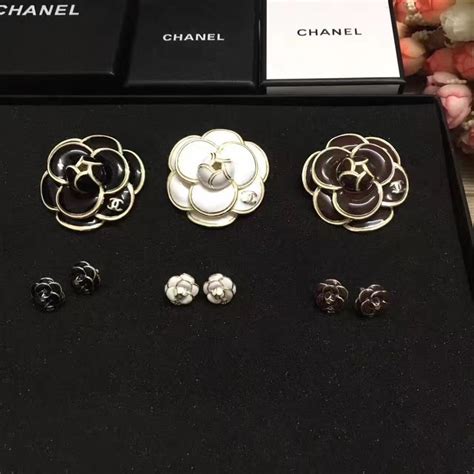 chanel ceramic camellia|chanel camellia flower brooch.